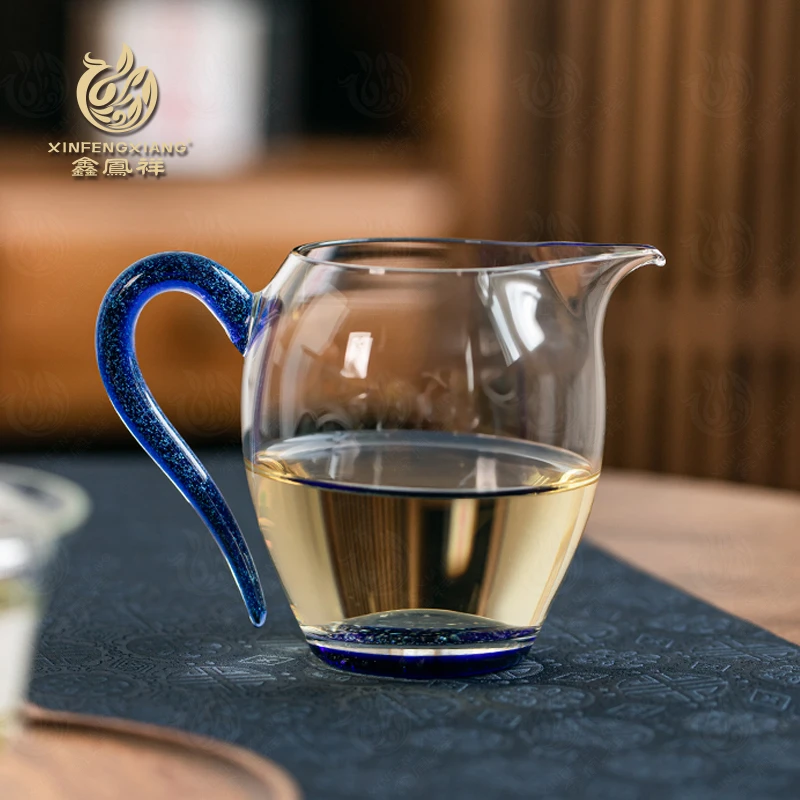 斑斓公道杯耐热手工玻璃高档创意茶海