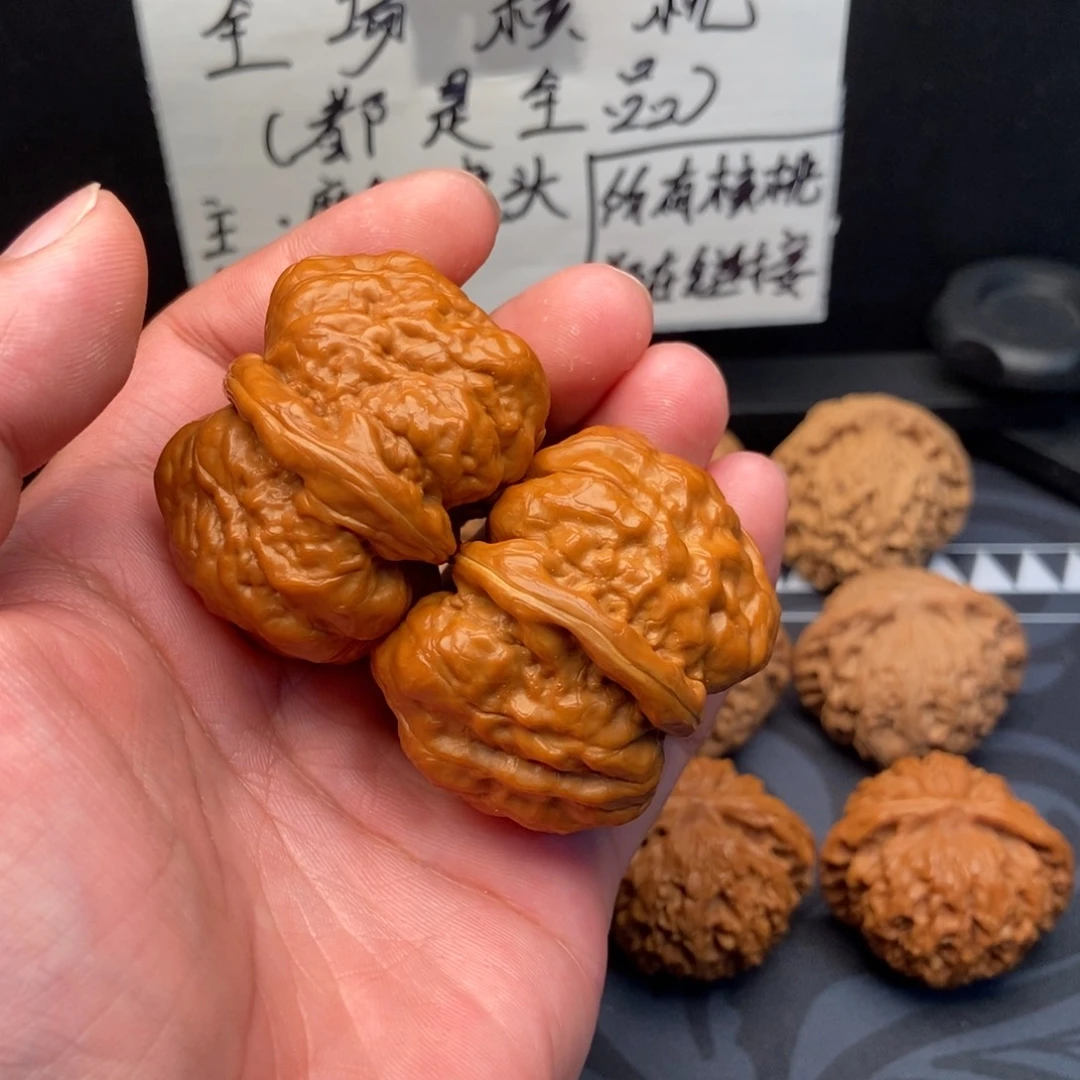 文玩核桃把件蛤蟆头(45尺寸毕业款)