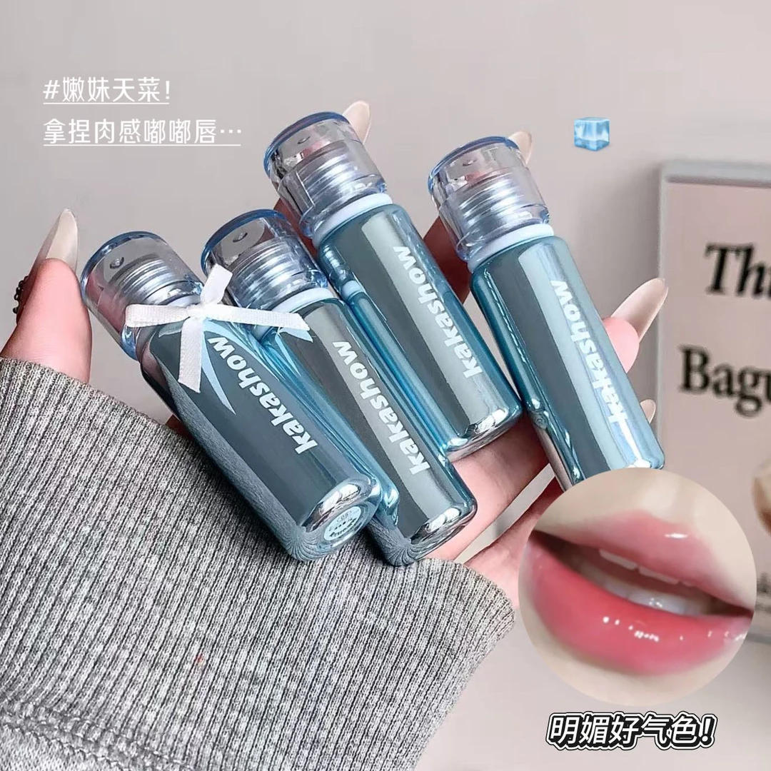 【买一送一】kakashow聚光锁色唇釉水润透亮嘟嘟唇镜面果汁水光感