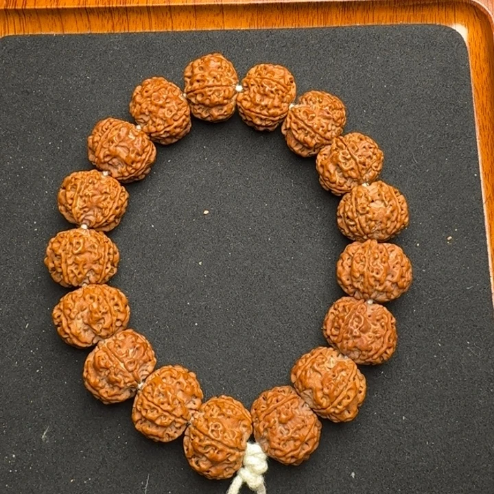 金刚菩提手串2号20尺寸原生态梅花双龙