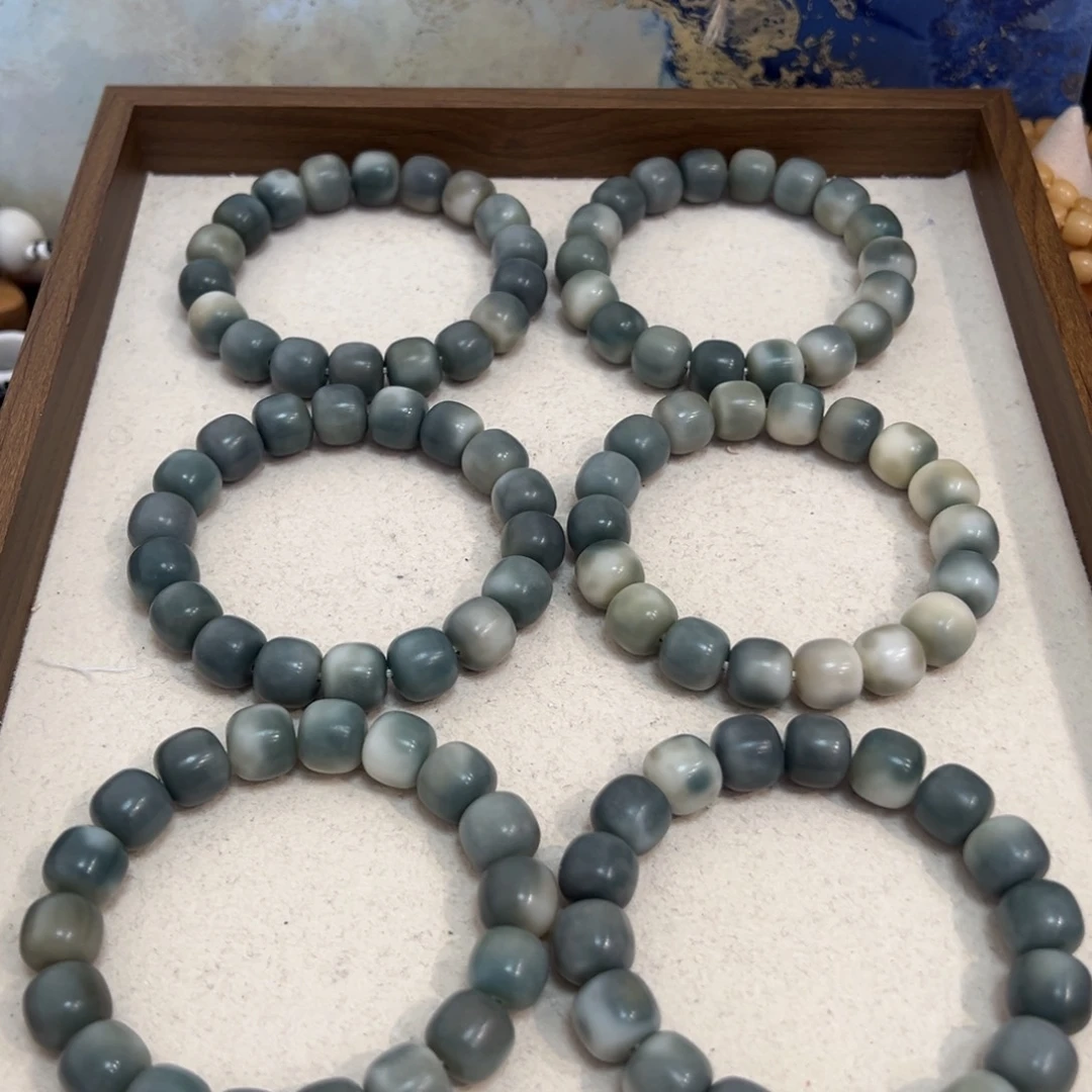 菩提根/象牙果吊坠海盐蓝卡14微瑕