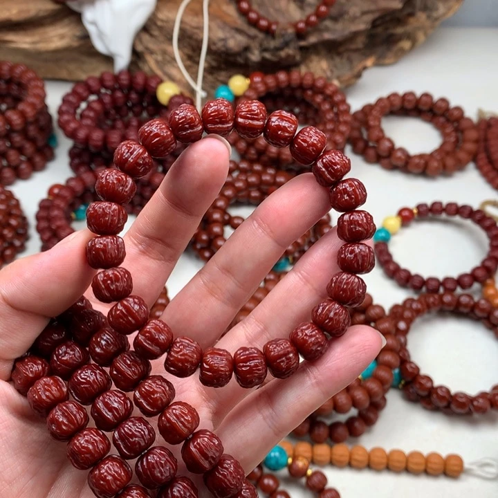 猴头核桃手串蛤蟆