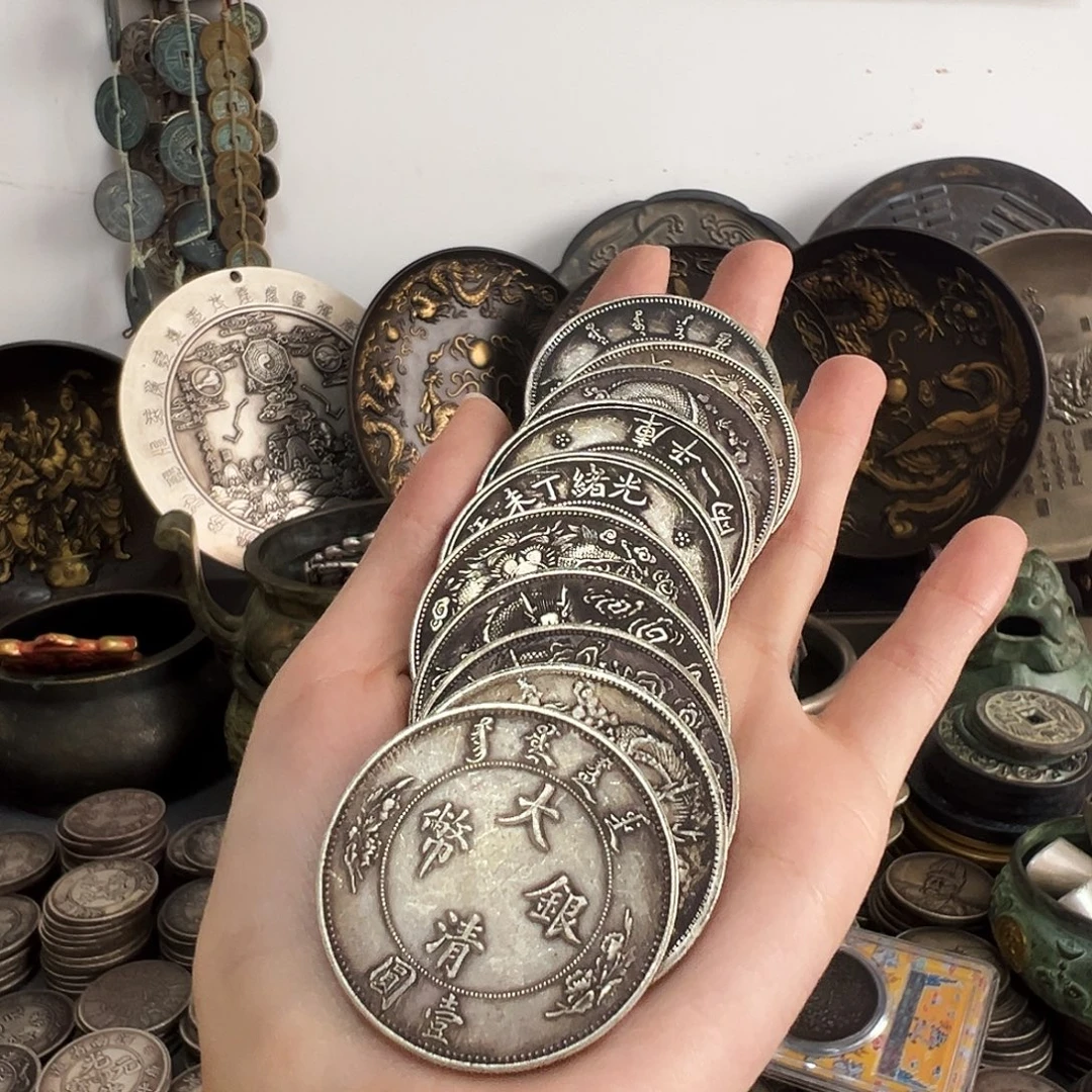 金属复古工艺品龙洋