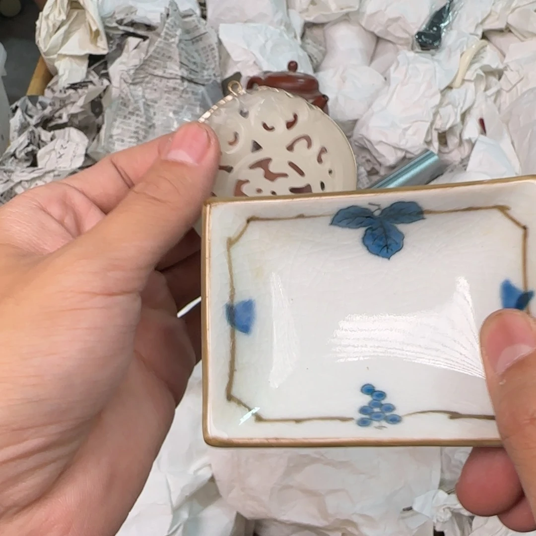 紫砂陶瓷孤品单件车里拍