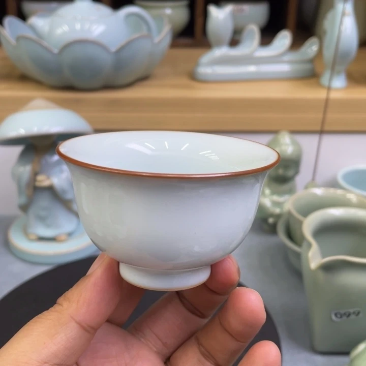 杯子月白压手杯70ml