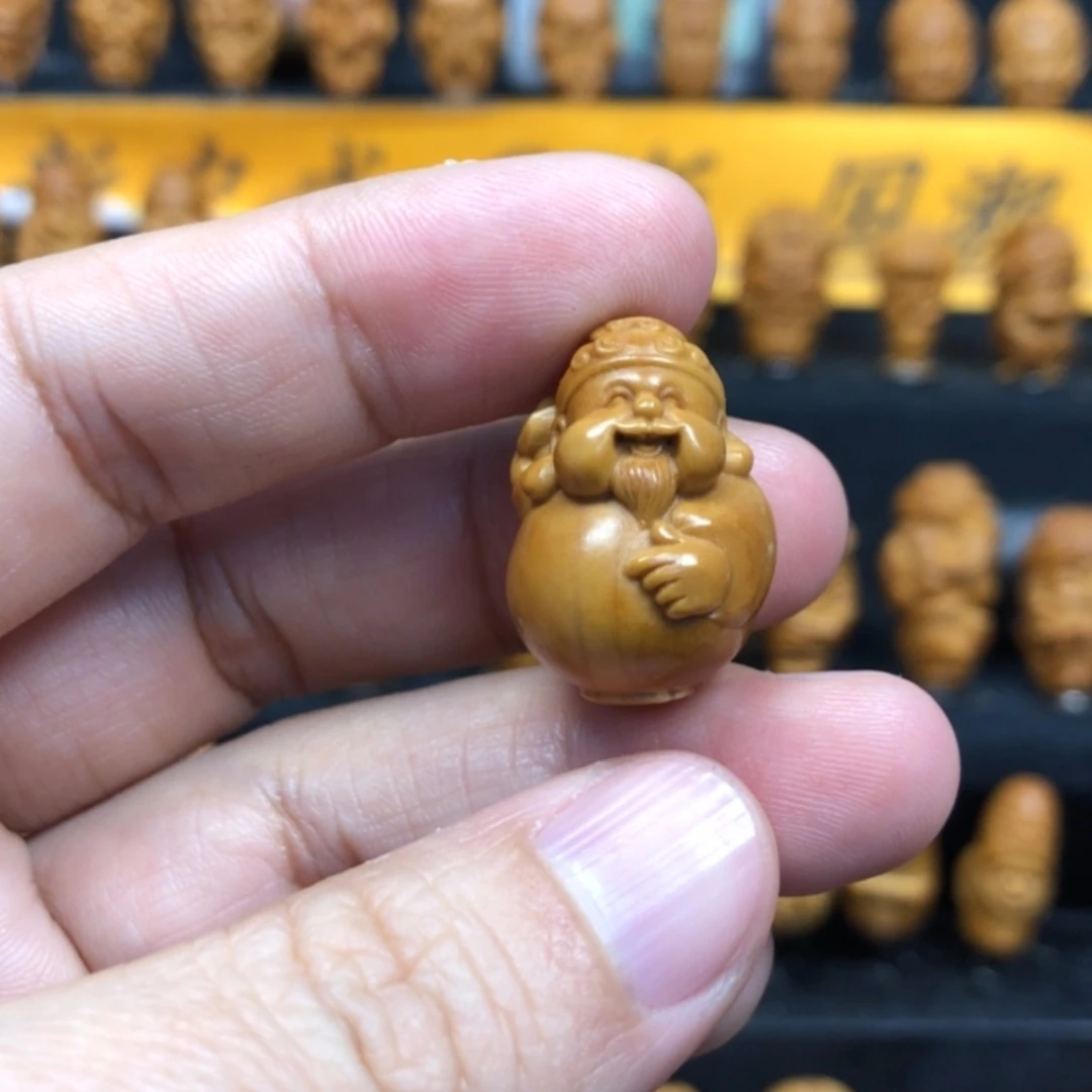 【闪购商品】橄榄核手串/手链凝****）大肚财神