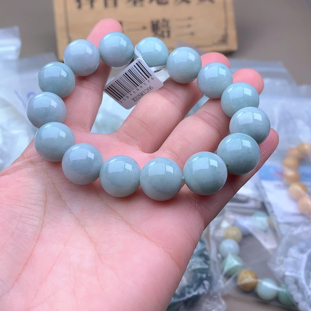 未镶嵌手链翡翠手串