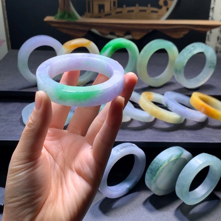 定制翡翠翡翠手镯未镶嵌