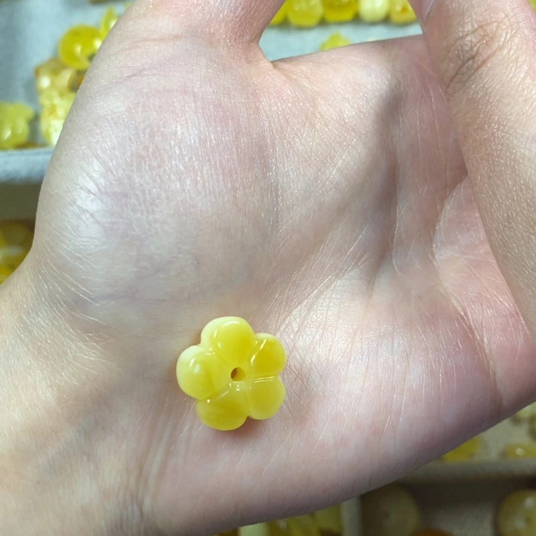 琥珀裸石未镶嵌琦***0花花