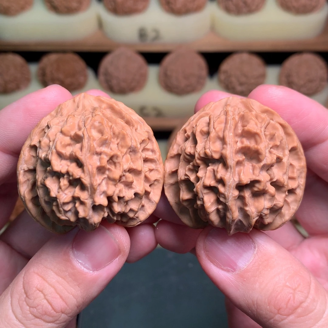 吊坠文玩核桃42.5原桩苹果园全品