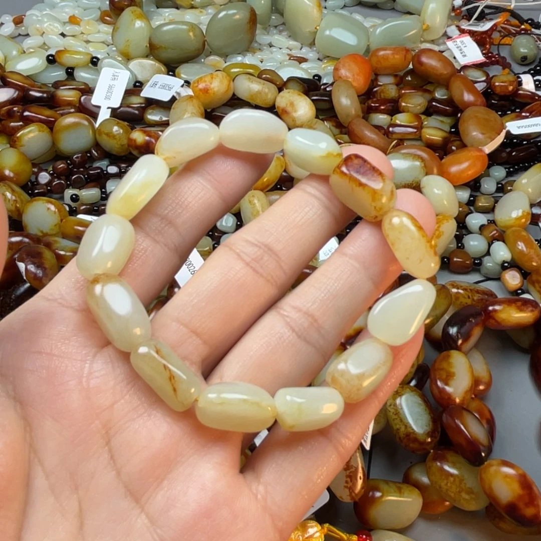 和田玉手链未镶嵌