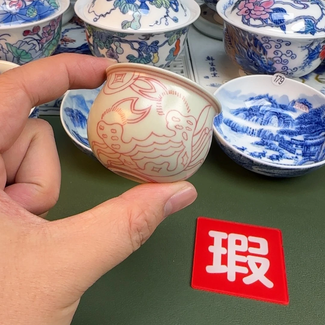 陶抖音闪购纯手工手绘195