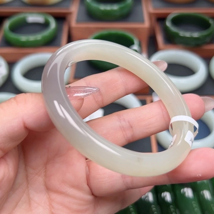 未镶嵌手镯和田玉6061圈口