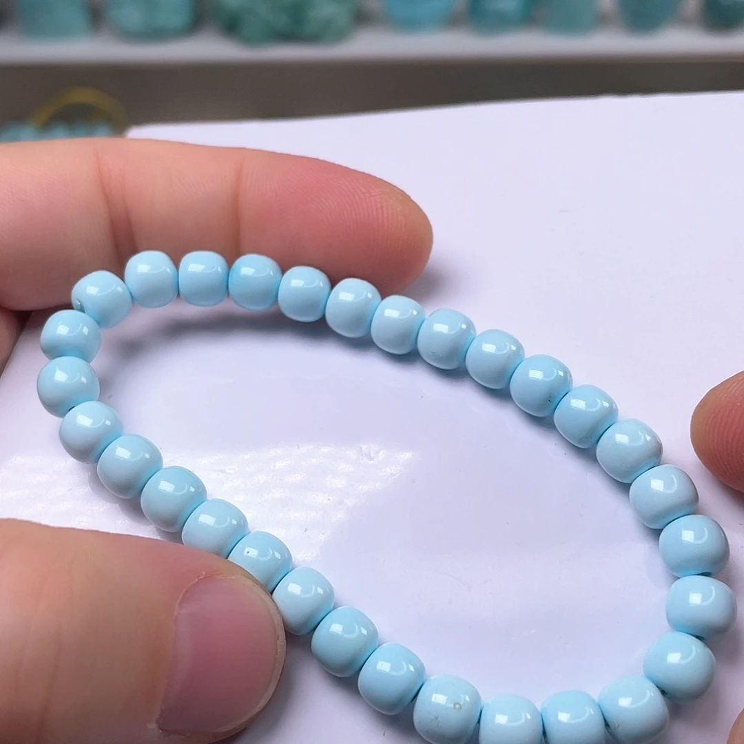 绿松石未镶嵌颈饰6.5➕