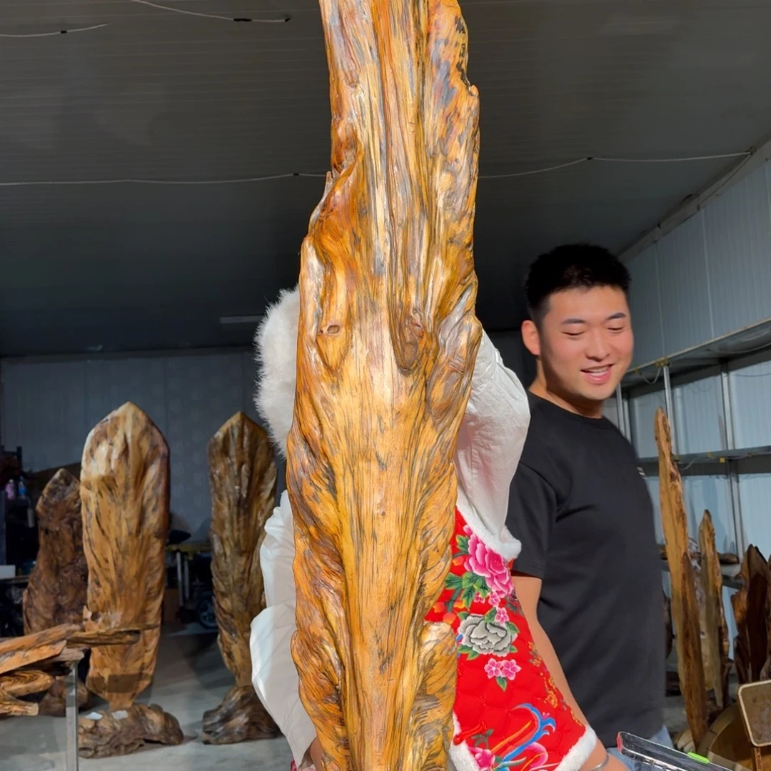 桂***哥木佳友琥珀木摆件22