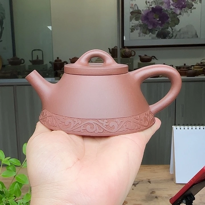 茶壶紫砂老料底槽清150 c C双工全手工
