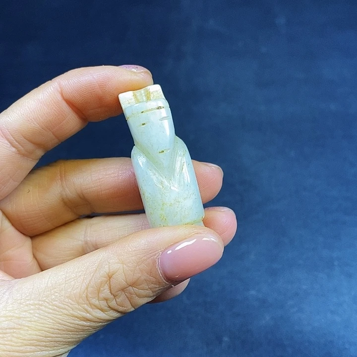 白玉菩提把件精选