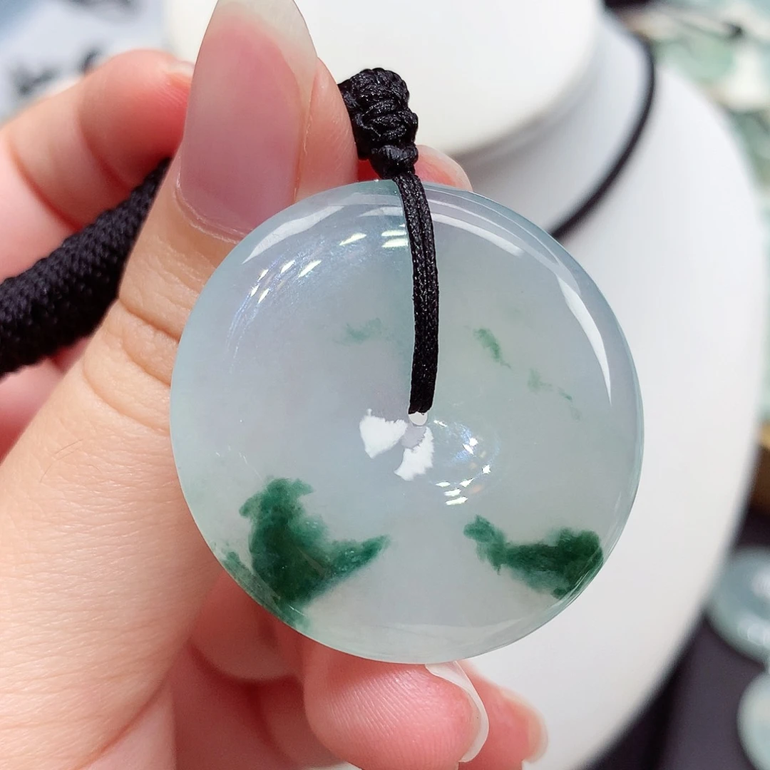 颈饰未镶嵌翡翠翡翠46，34.2/6