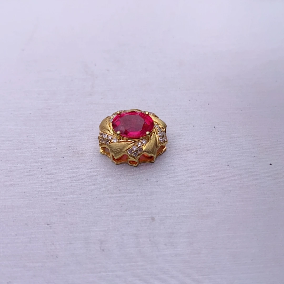 18K金镶嵌魔盒碧玺碧玺A魔盒