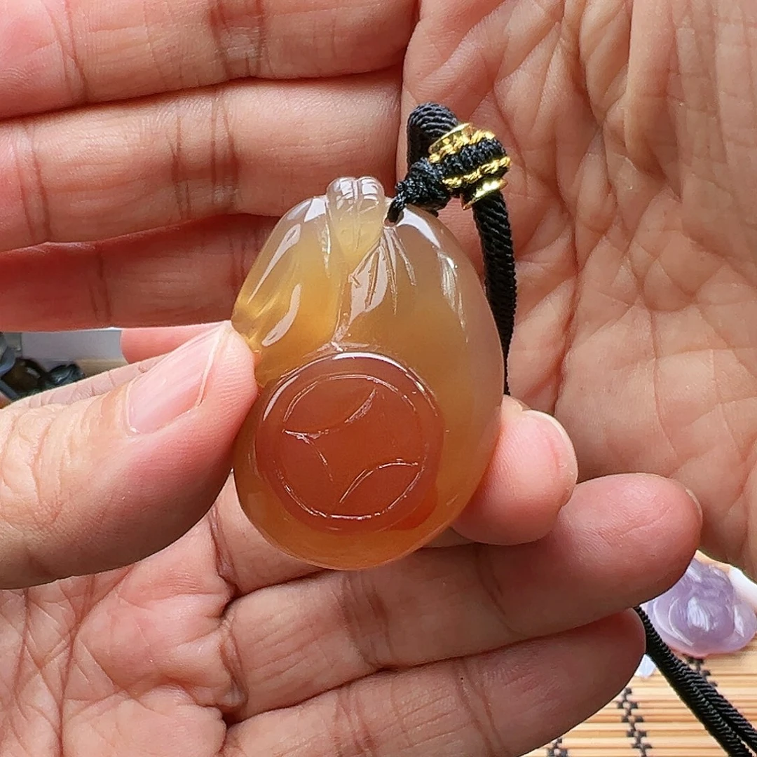 未镶嵌玛瑙/玉髓珠宝半成品