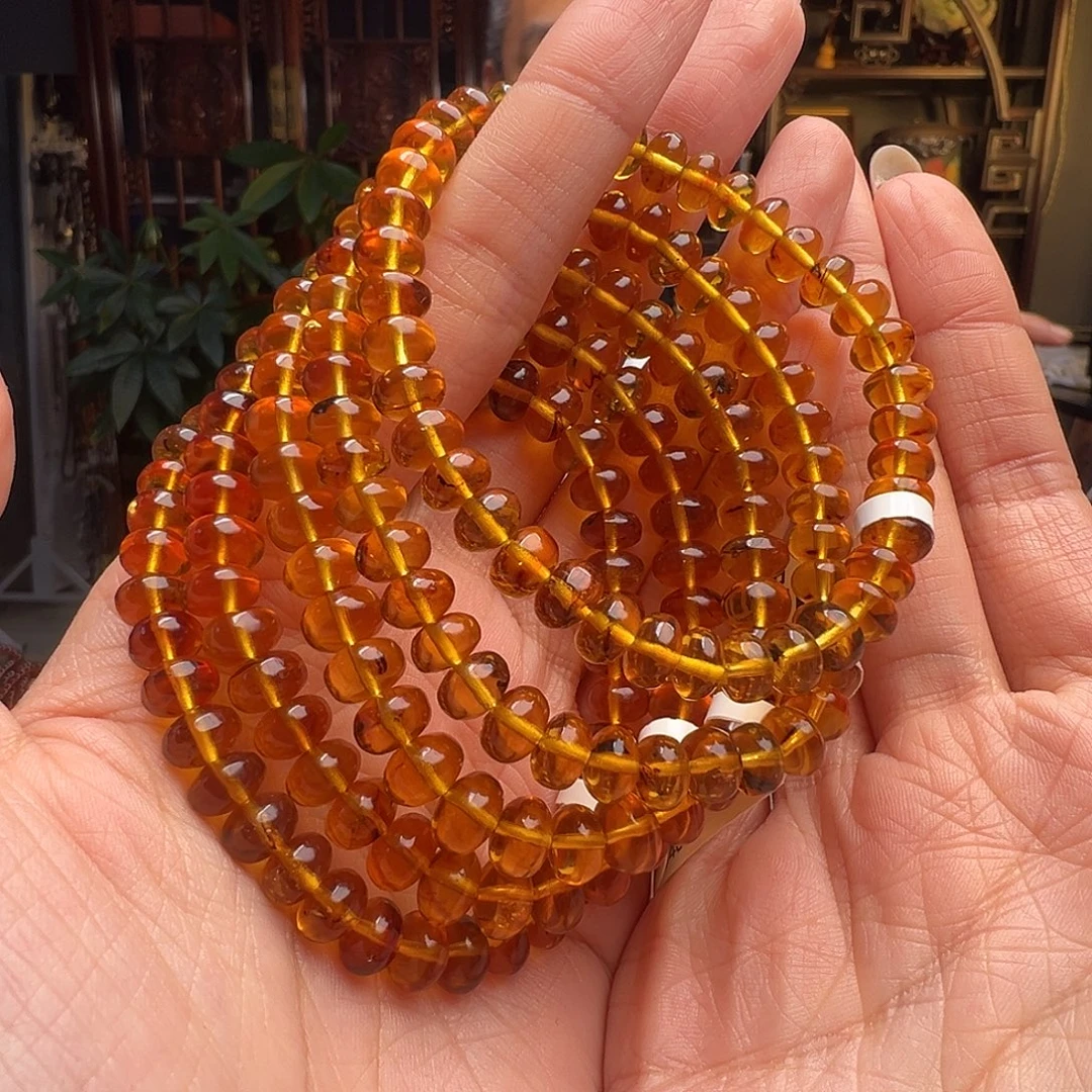 琥珀未镶嵌裸石抚顺琥珀10485七多样性发其一