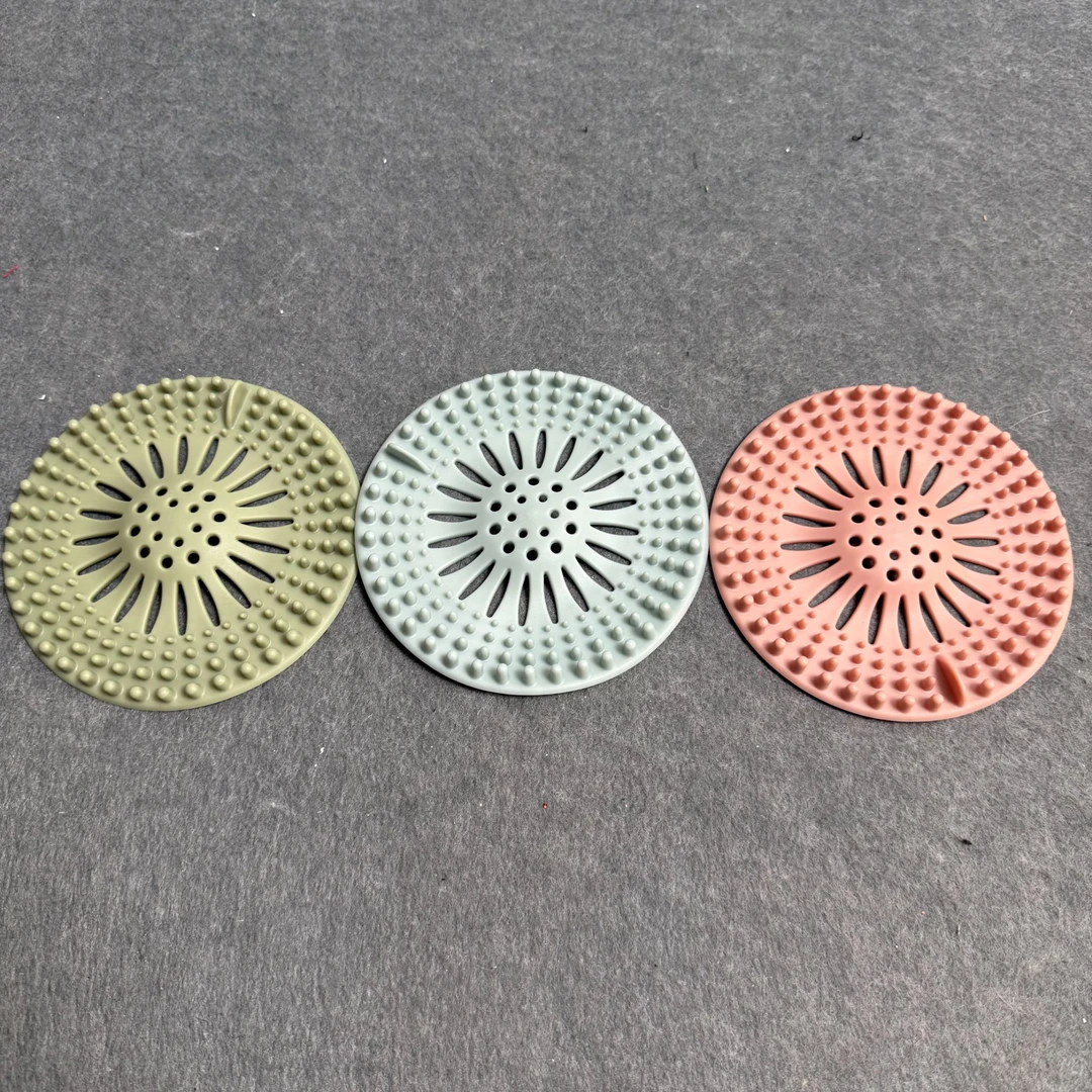 E3603 多花色卫生间硅胶防毛发堵塞地漏(发4)