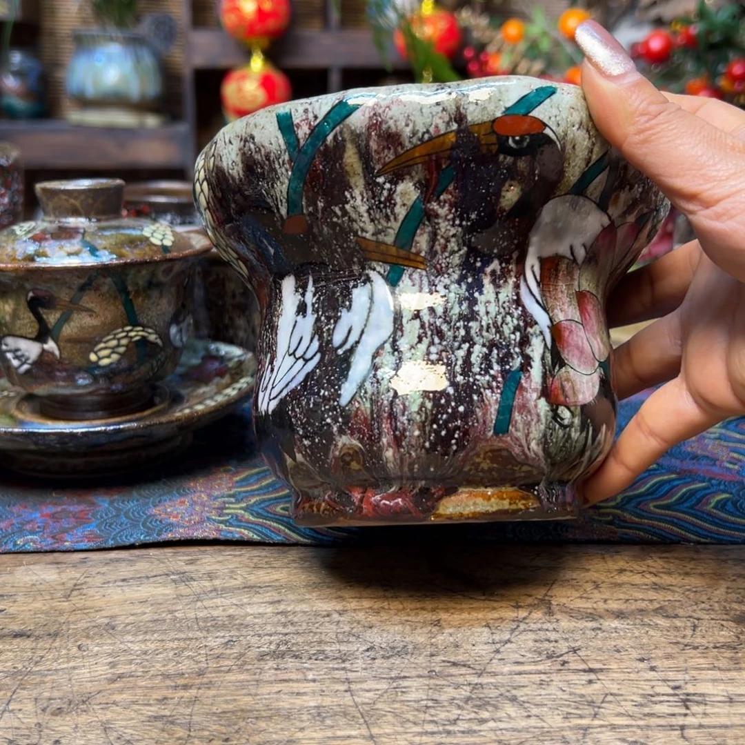 瓷片红**?景德镇刘道标老师