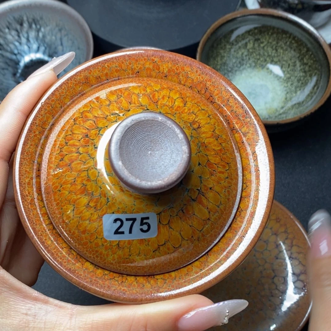 茶盏建窑建盏主人杯275
