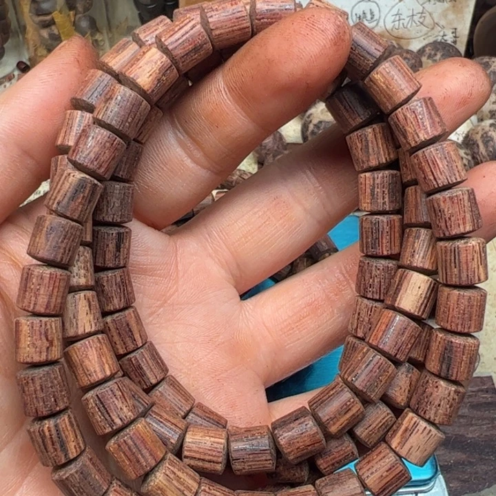 藤类降真香08-108桶珠白油东芝结晶一档