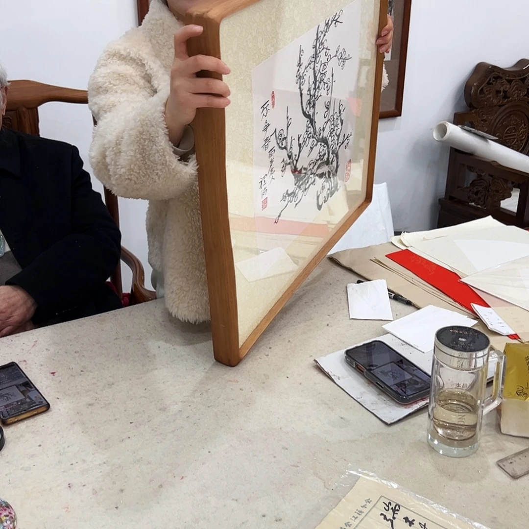 油画汉墨轩书画作品