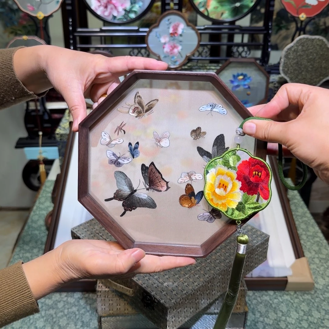 刺绣手工苏绣工艺制作技艺精湛