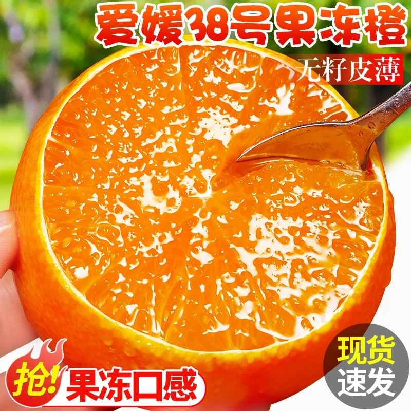 正宗四川爱媛38号果冻橙新鲜水果橙子当季爆汁甜产地直发