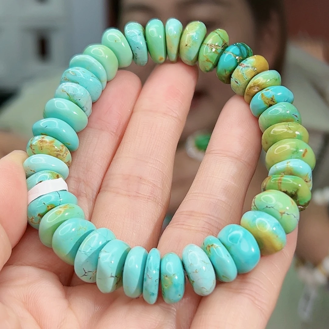 抖***＇绿松石未镶嵌珠宝奇石