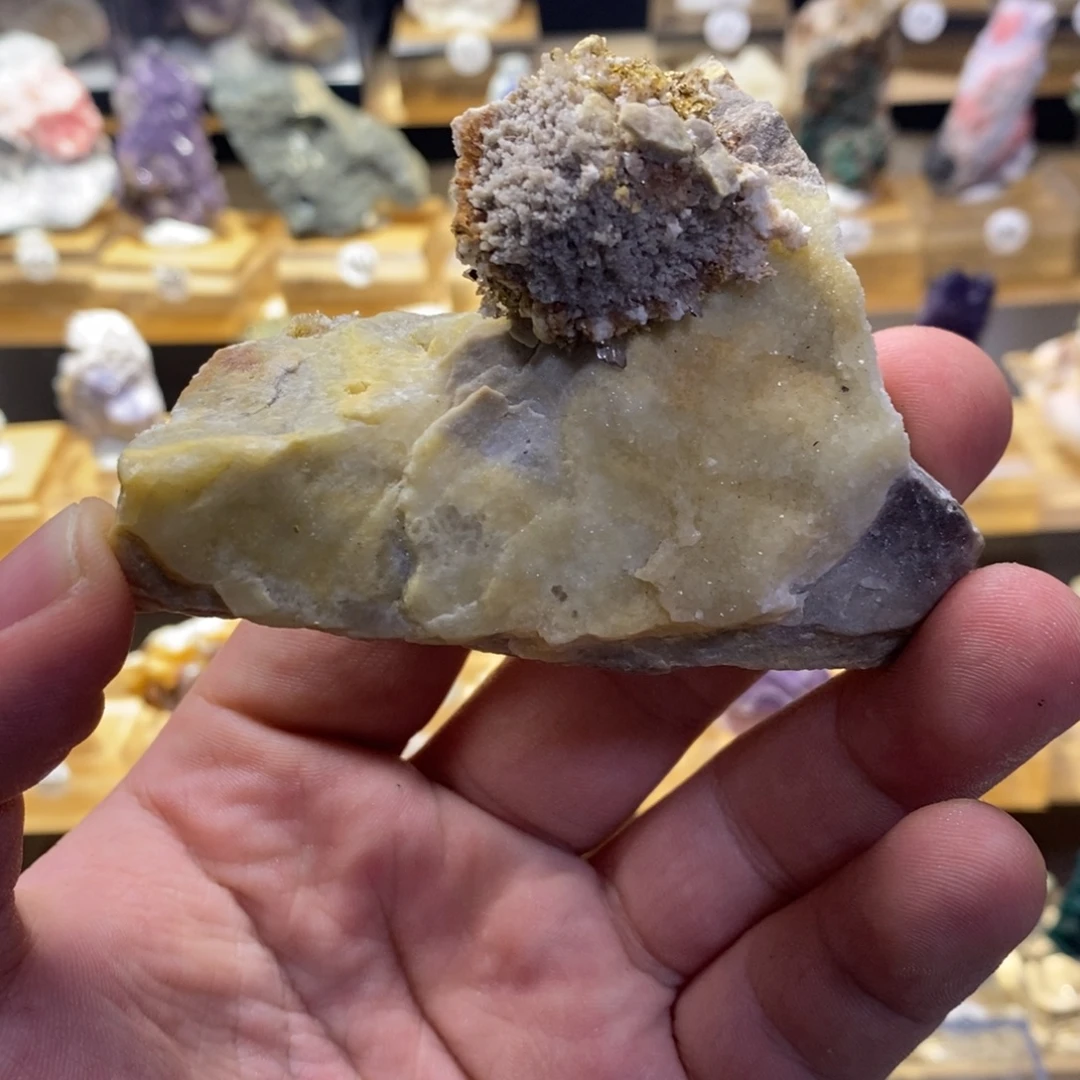 石材球状氟氯石膏花