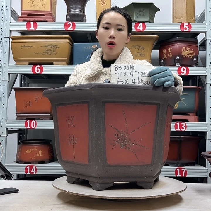 花盆紫砂紫砂花盆