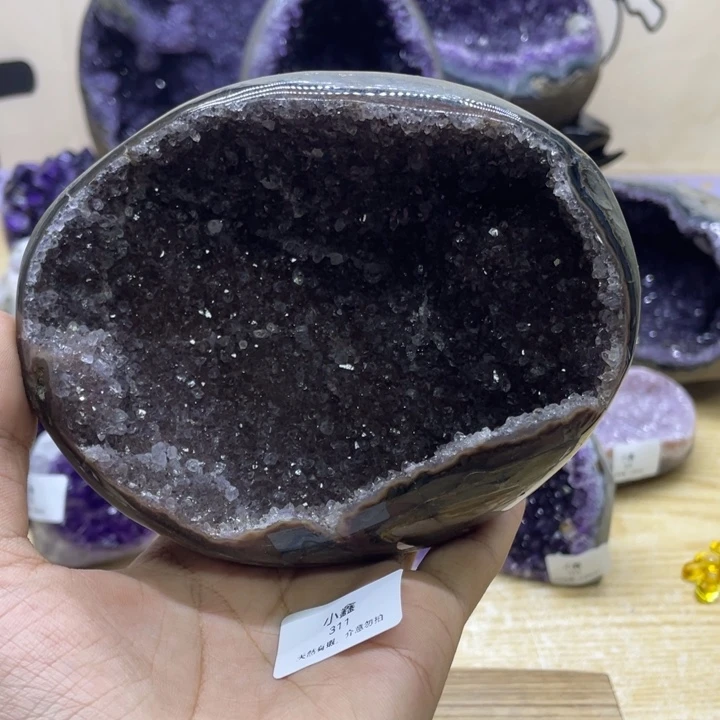 未镶嵌大型摆件（非配饰）紫晶