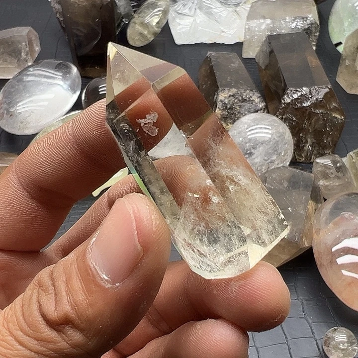 水晶未镶嵌珠宝半成品352