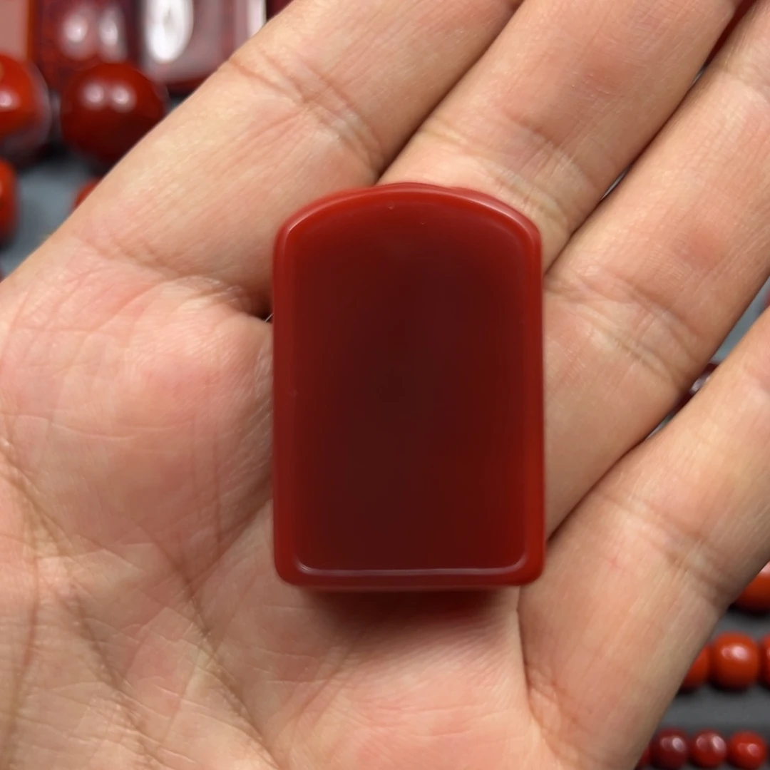 南红玛瑙未镶嵌珠宝奇石尺寸37/2.5/8