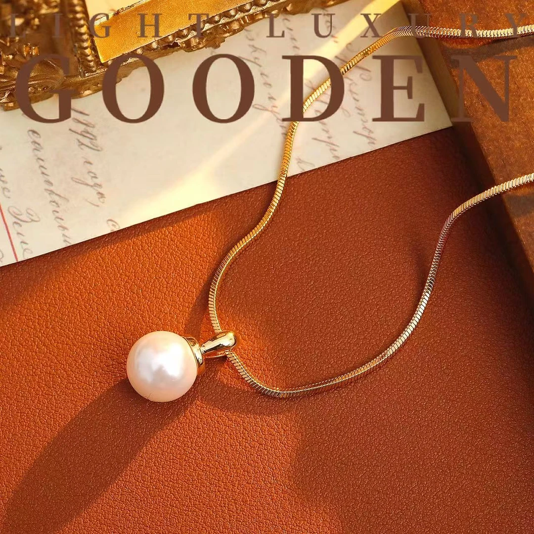 铜合金项链 Gooden岛家【纯粹之美】高级感小众简约气质时尚项链