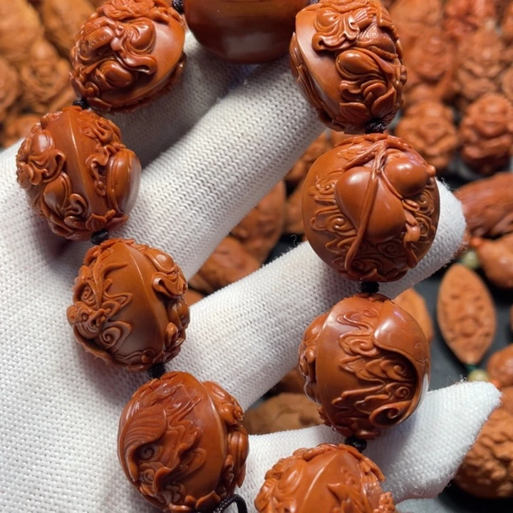 【闪购商品】橄榄核手串/手链豆**爹佛道同宗