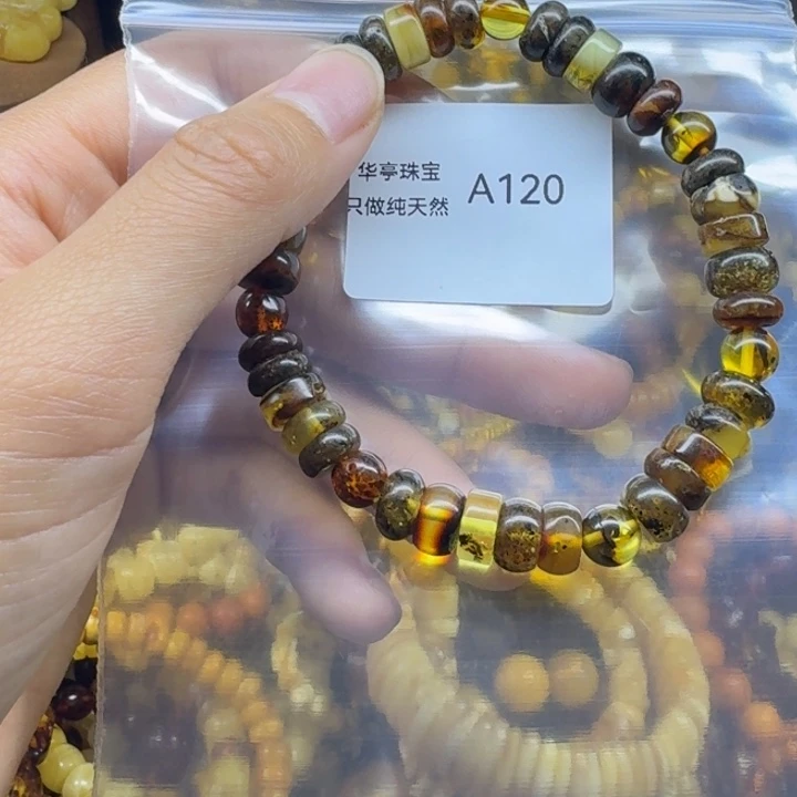 琥珀未镶嵌珠宝奇石