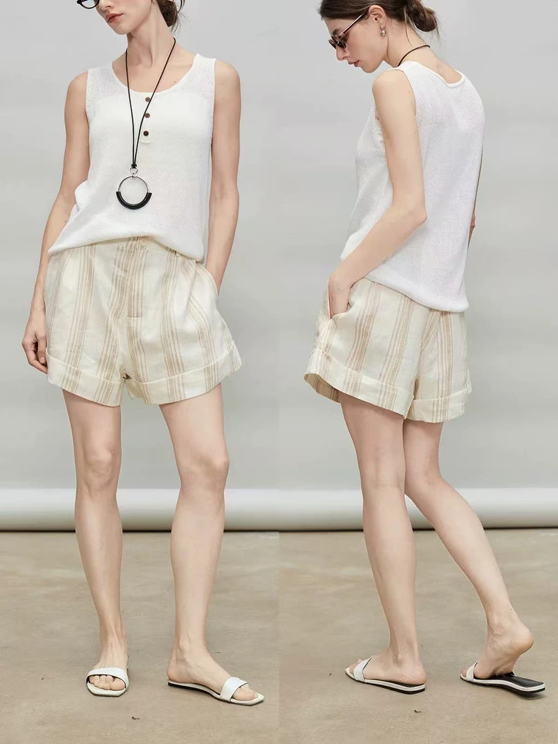 【熙木】高品质时尚百搭休闲短裤5CKUU9261