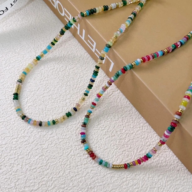 钛钢项链 D【王一博同款】彩色混搭多巴胺显白不掉色项链