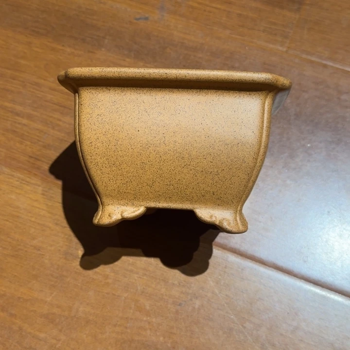 于***坤紫砂花瓶原矿紫泥