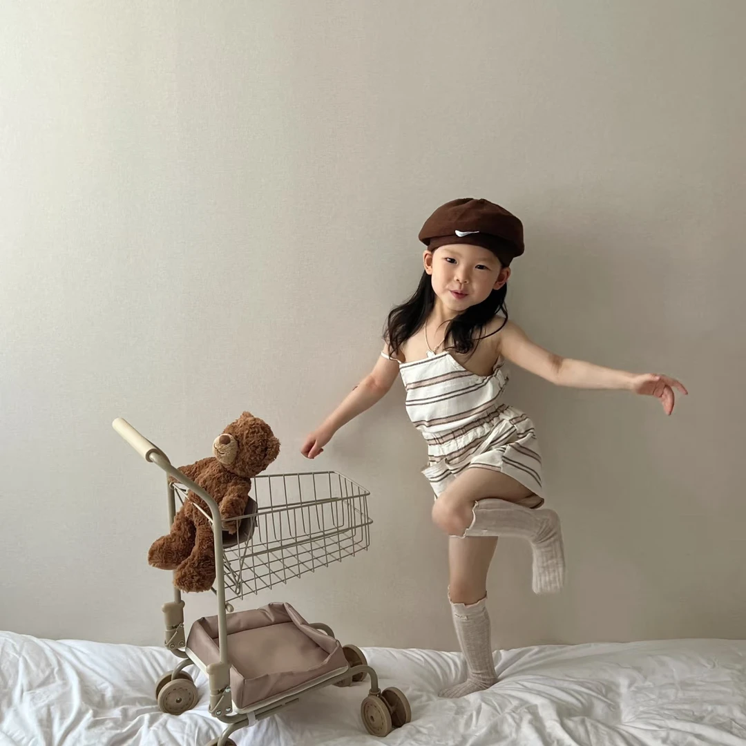 （B1401-B1600）2025各种线下实体品牌款 高品质男女童 T恤套装裤子