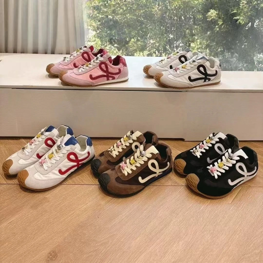 （罗家）杨幂同款德训鞋女真皮休闲鞋芭蕾舞丑萌华夫阿甘鞋男百搭