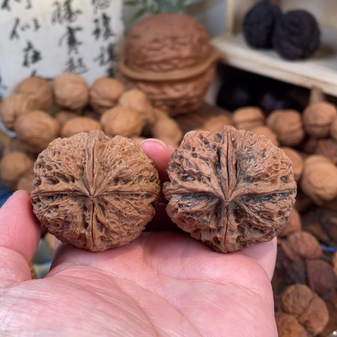 把件文玩核桃青鸾43