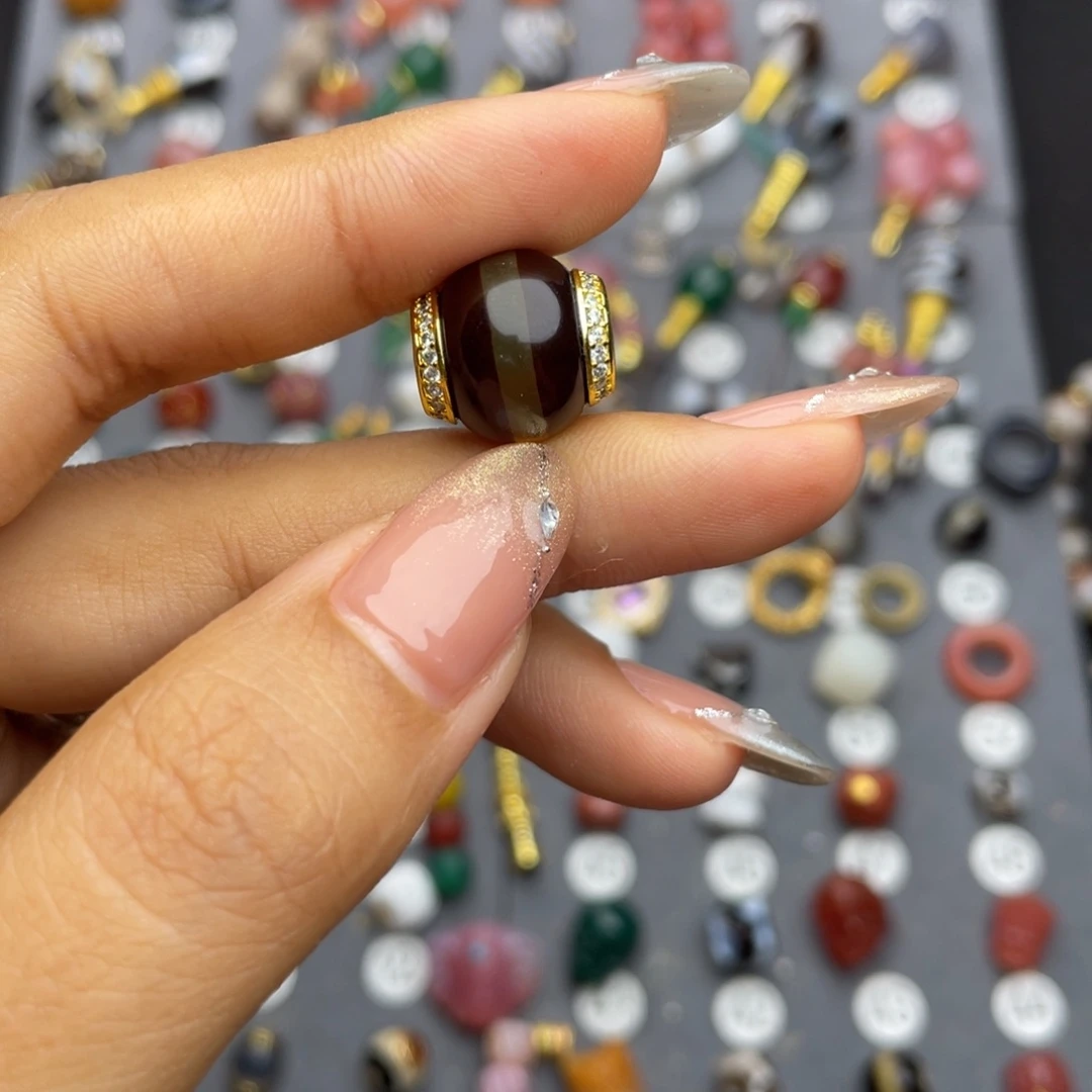 合金配饰玛瑙/玉髓