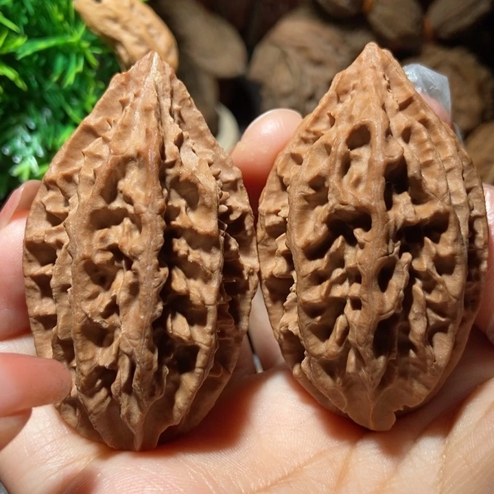 把件文玩核桃东北楸子小雪7