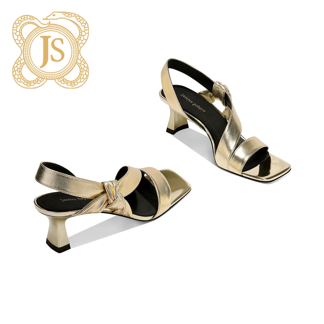 已开价，8434L65XJ气质女士夏季细跟尖头时尚欧美方头粗跟时装凉鞋